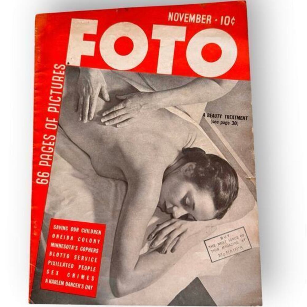 Foto November 1937 Harlem Dancer Tondelayo (Wilhelmina Gray), Oneida Colony